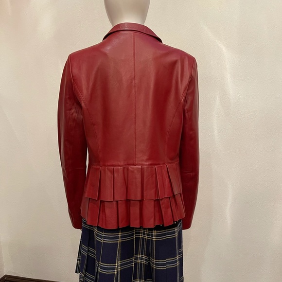 BAGATELLE Fitted Leather Jacket - Picture 3 of 10